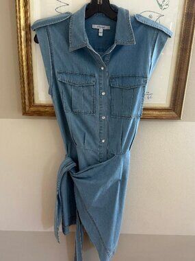 10 Crosby Derek Lam Denim Mini Dress size 4